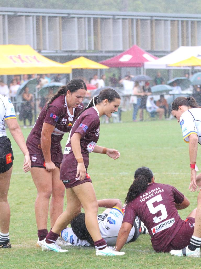 Harvey under-19s action between Burleigh and Souths Logan.