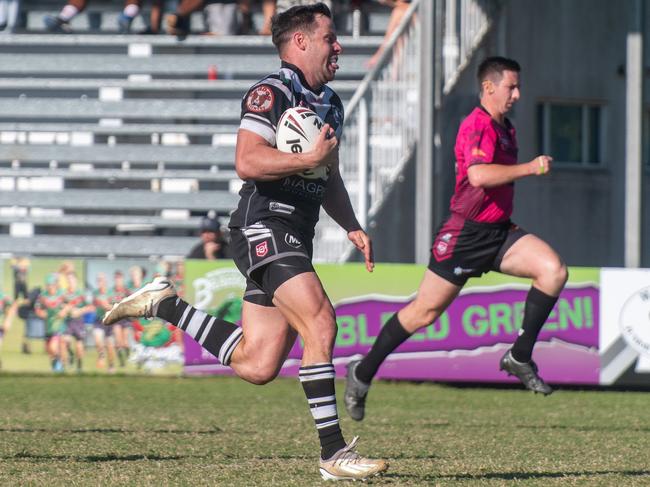 Joshua Kilpatrick Brothers Mackay vs Mackay Magpies Preliminary final at the Mackay District Rugby League. Sunday 1 September 2024 Picture:Michaela Harlow