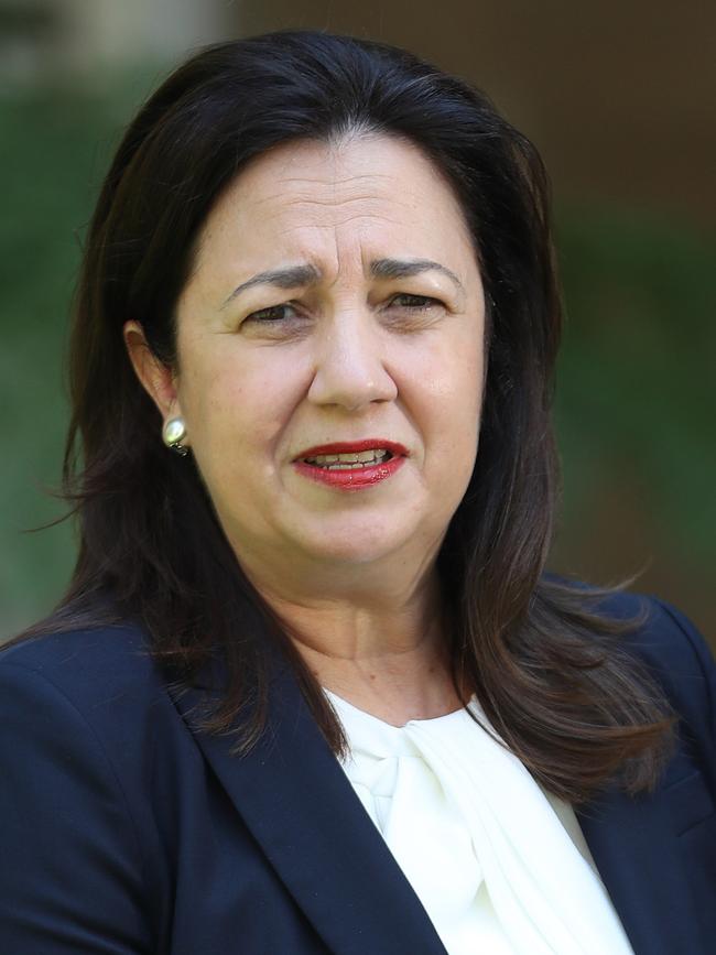 QLD Premier Annastacia Palaszczuk. Picture: Peter Wallis