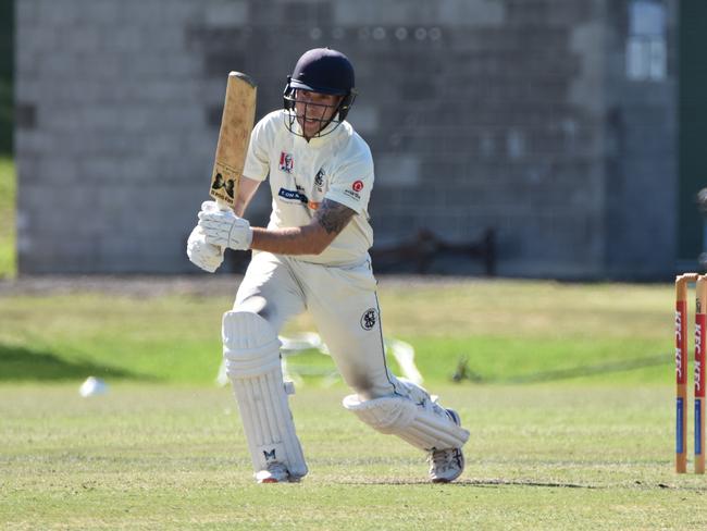 Tom Meredith batting for Newtown &amp; Chilwell. Picture: Wes Cusworth