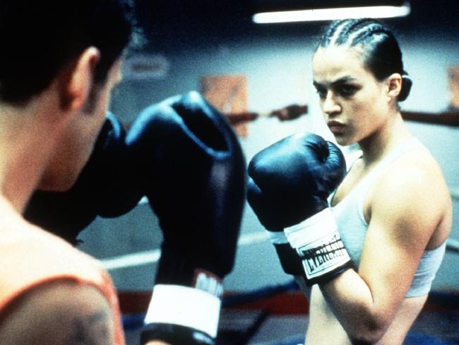 Rodriguez broke into acting with a powerful performance as a boxer in 2000 film Girlfight. Picture: Supplied