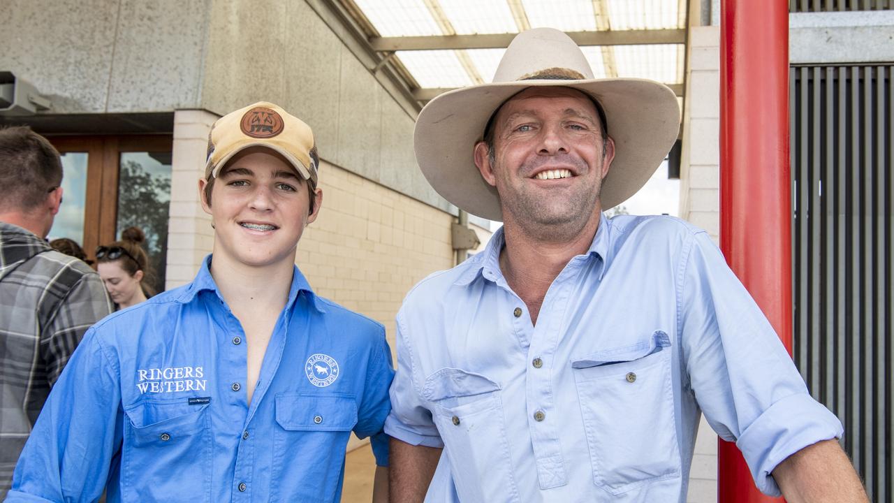 Jack and Josh Kelly at the Brett Forte Super 10s Memorial Rugby Challenge. QPS vs The Army. Saturday, August 14, 2021. Picture: Nev Madsen.