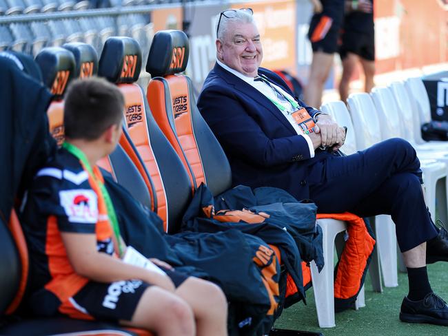 Shane Richardson made a thinly veiled statement on the situation. Picture: NRL Photos