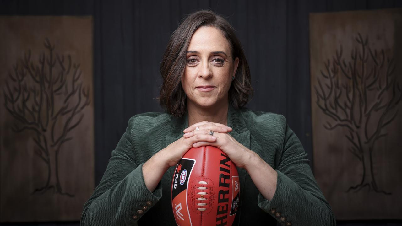 Nicole Livingstone says the full AFLW fixture will be out by the end of June. Picture: Wayne Taylor