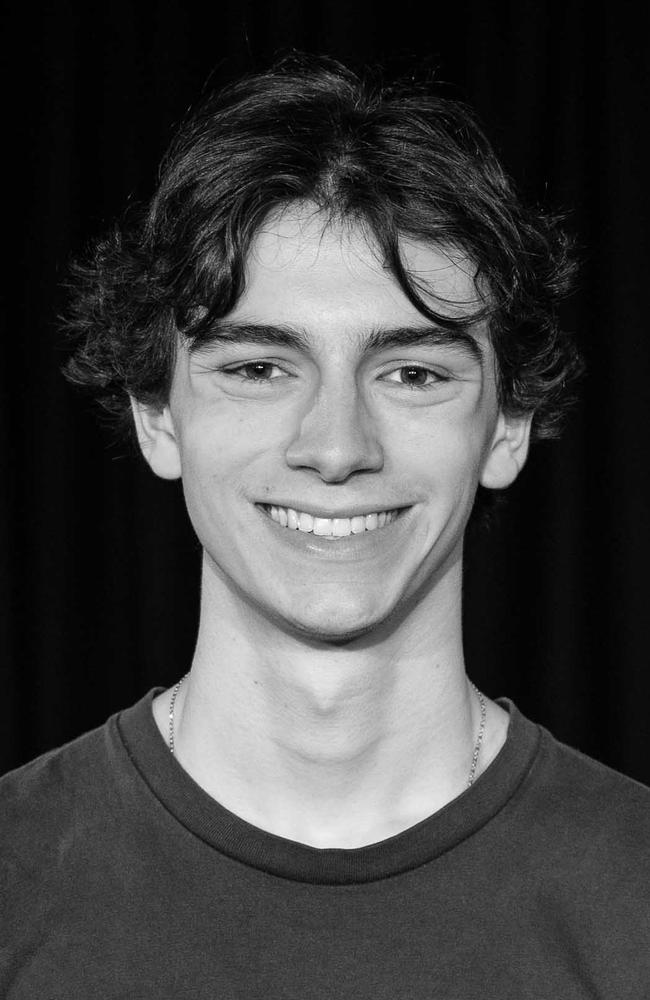 Connor Burley from Queensland Academies Creative Industries The Addams Family Musical cast.