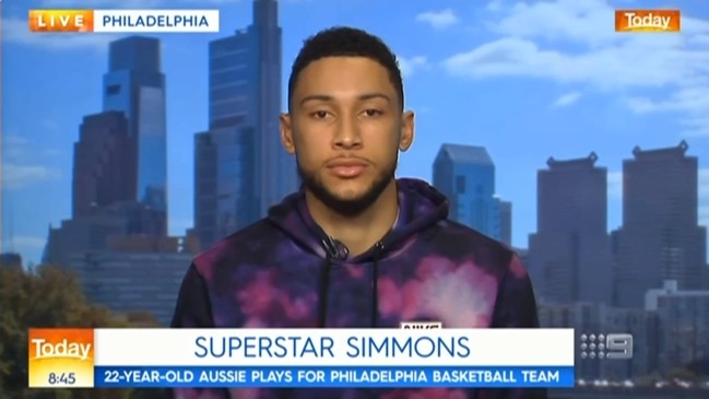 Ben Simmons talks basketball World Cup (Today Show)