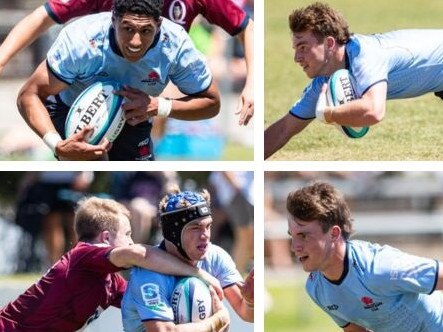 The Waratahs beat the Reds convincingly in the Super Rugby U16s series.