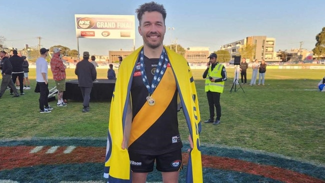 Matt Smith won BOG in Heidelberg’s 2022 premiership. Picture: Ben Higgins