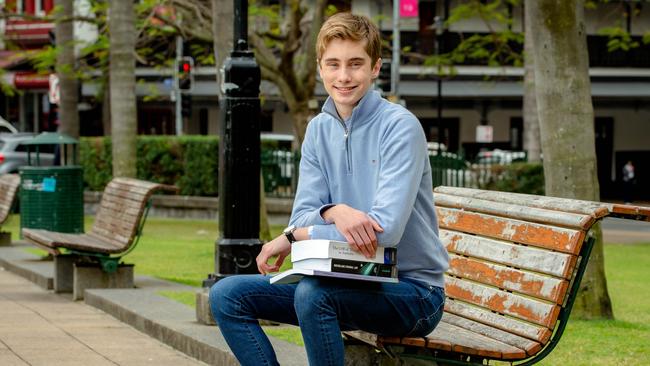 Former Brisbane Grammar School student Stuart Moss was the No.1 student the year he sat the QCS test. Pic: Richard Walker