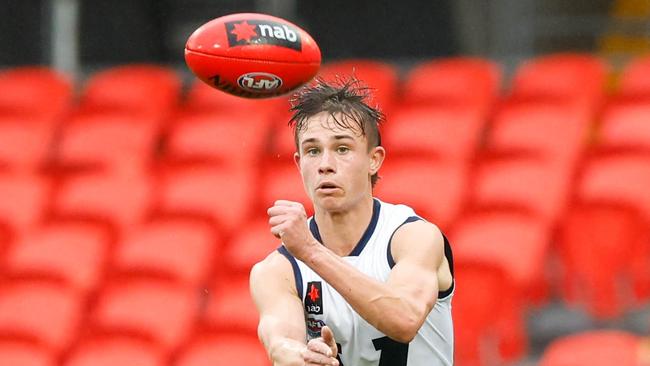 Max Stobie. (Photo by Russell Freeman/AFL Photos)