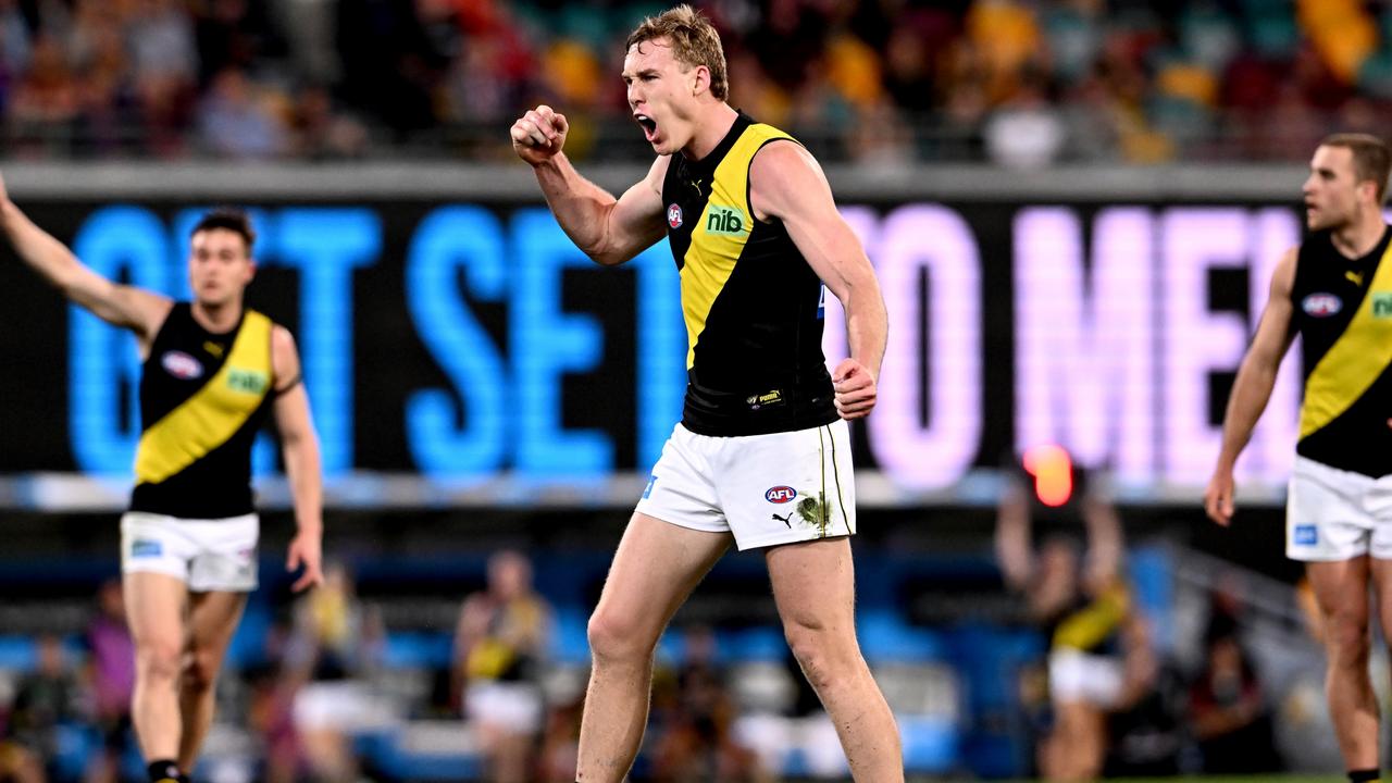 AFL 2022 Brisbane Lions V Richmond Arc Controversy Erupts In Tigers ...