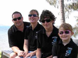 TRAGIC LOSS: After Ty Robinson (pictured second from right) took his own life and his family waited 22 minutes before a paramedic arrived, his mum Jocelyn Cole (second from left), has taken up the fight to secure more emergency services in Collinsville.