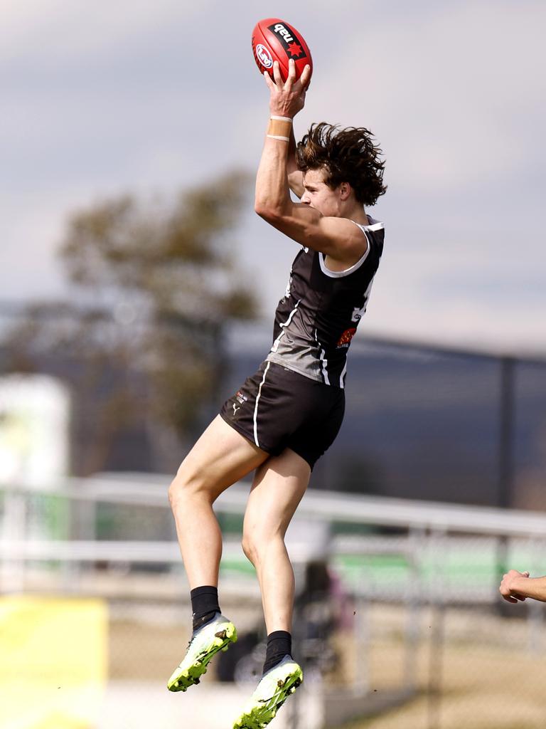 Cadman is one of the leading key forwards. Picture: Jonathan DiMaggio/AFL Photos/via Getty Images