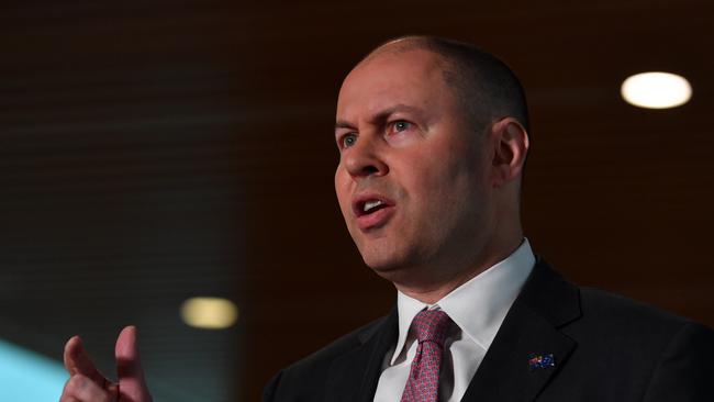 Treasurer Josh Frydenberg brought down his second budget on Tuesday night (Photo by Sam Mooy/Getty Images)