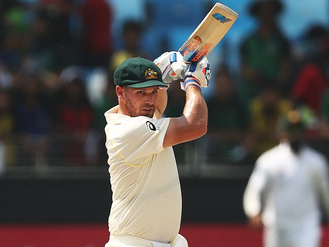 Aaron Finch has failed to find form so far this summer. Picture: Getty Images