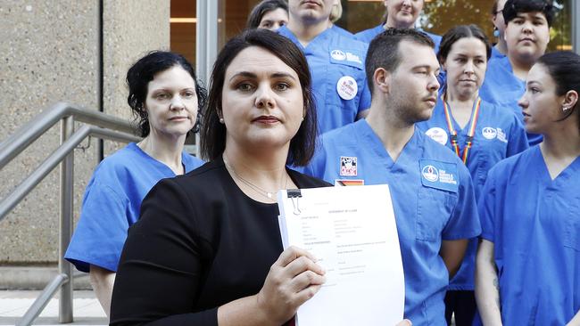 NSW Nurses and Midwives Association general secretary Shaye Candish. Picture: Tim Hunter.