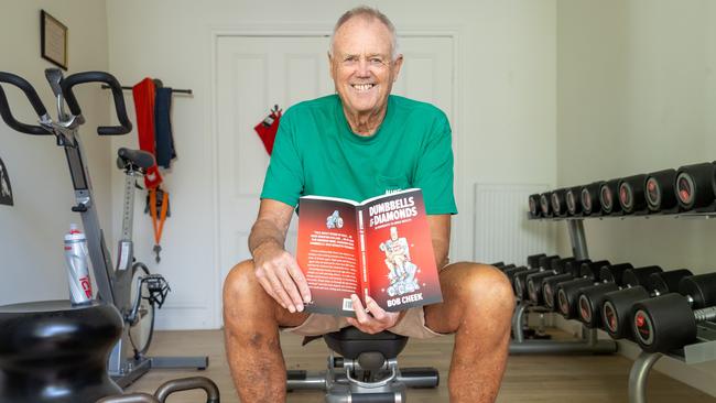 Robert (Bob) Cheek has told all in a book called Dumbbells to Diamonds. Picture: Jason Edwards