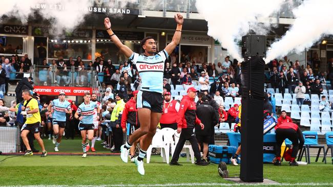 Should the Sharks play at home? Photo: NRL Photos / Brett Costello