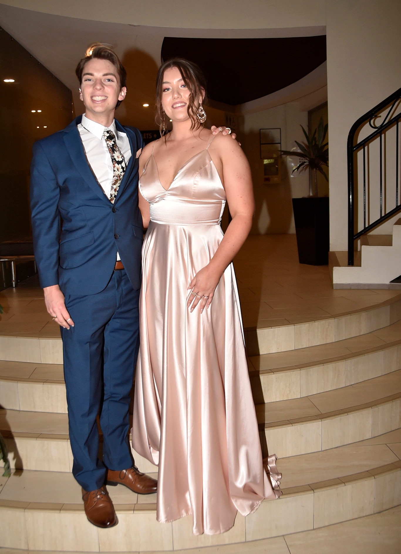 Ben Grant and Alex Riley. Toowoomba State High School formal at Picnic Point, Wednesday, November 13, 2019.