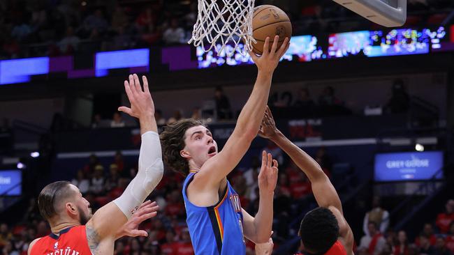 The Pelicans had no answers for Giddey. Jonathan Bachman/Getty Images/AFP