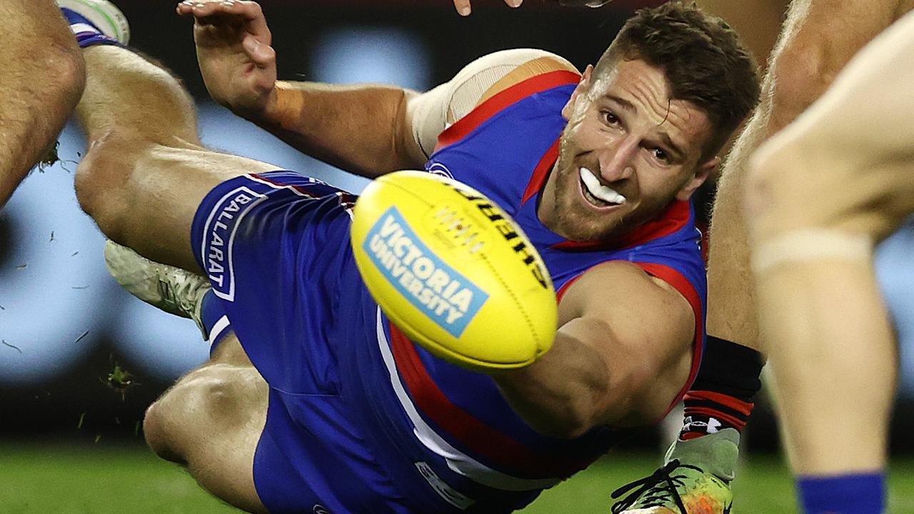 Western Bulldogs star Marcus Bontempelli is a top Brownlow Medal contender in 2021. Picture: Michael Klein