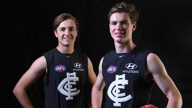 Lochie O'Brien and Paddy Dow have bolstered the Blues. Picture: Getty Images