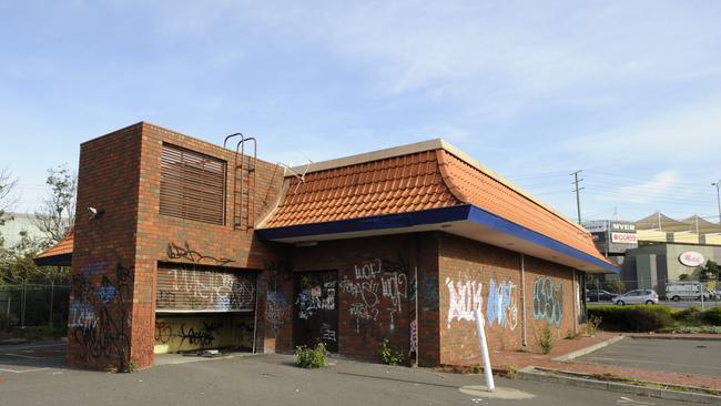 The former Red Rooster site near Southland on the Nepean Highway junction.