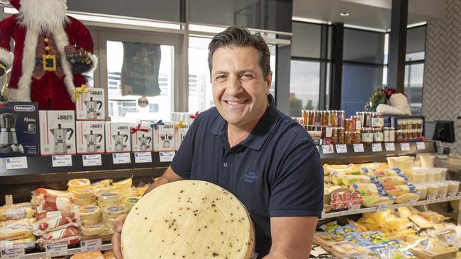 It’s all smiles for That's Amore owner Giorgio Linguanti after the business was named the best in Melbourne’s north at the Business Achievement Awards. Picture: Ellen Smith