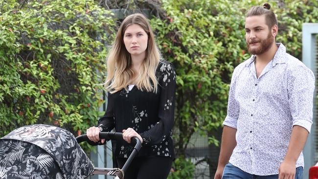 Alleged cocaine dealers Tehlea Jane McAlister and Hafez Ayad at Sutherland Local Court. Picture: John Grainger