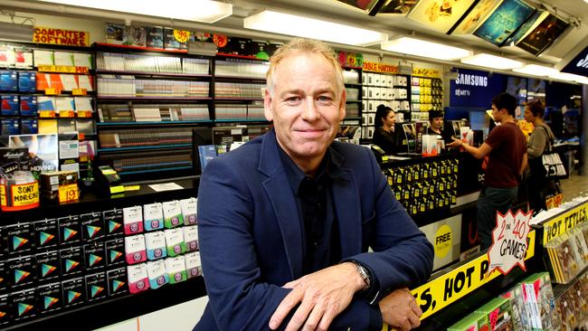 JB Hi-Fi boss Terry Smart in their Chadstone Store.