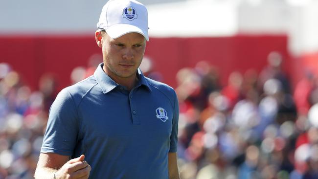 Danny Willett was abused by crowd members over comments made by his brother during the week