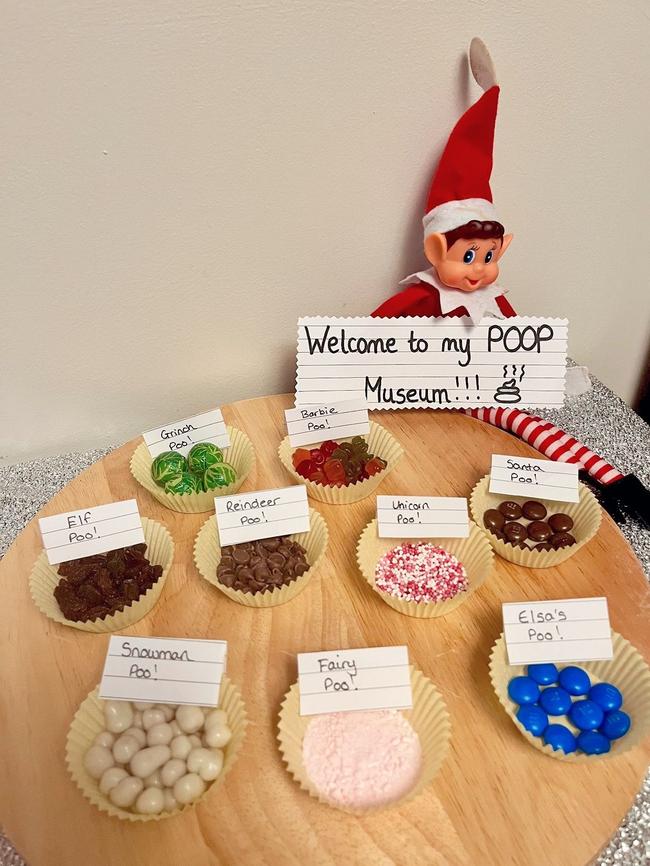 A smorgasbord of elf 'poo'. Instagram: abbie_louise.x