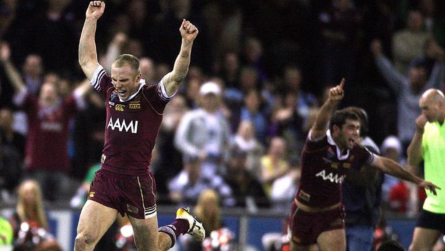 Darren Lockyer inspires Queensland to victory in 2006.