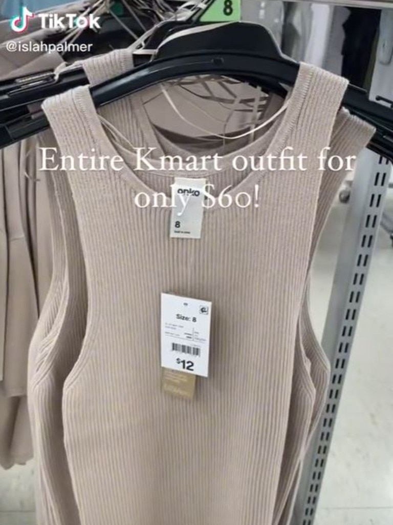 Kmart outfit for under $60 that's an exact dupe for Hayley