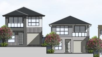 An artist’s impression of the some of the proposed houses. Picture: Bathla Group