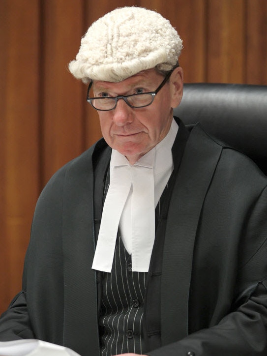 Justice David Porter Advised that the modern convention is for Judges to be robed when sitting in both the criminal and civil jurisdiction, but to wear a wig only when sitting in the criminal jurisdiction. Accordingly, two photos of each Judge are published in the website gallery;