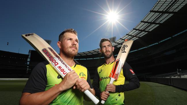 A couple of proud Victorians were inspired by ... a couple of knocks at the MCG. Picture: Alex Coppel.