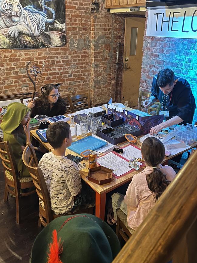 The Lost Dice hosts weekly sessions for games, including D & D. Picture: Facebook