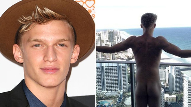 Cody Simpson posted a cheeky photo but Instagram deleted it.