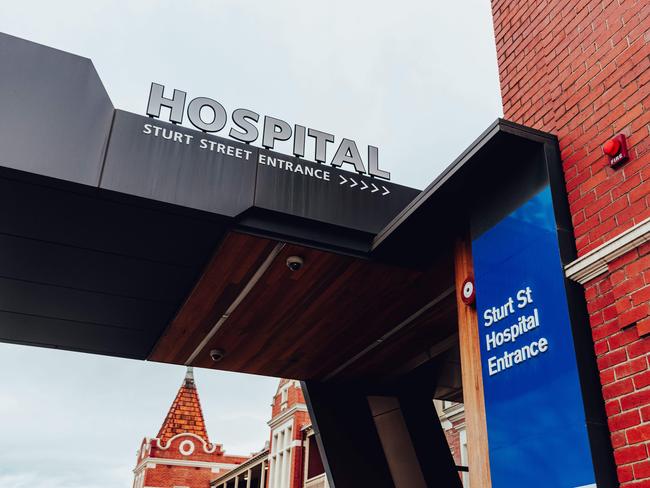 Ballarat Base Hospital’s Emergency Department is under immense pressure. Picture: Chloe Smith.