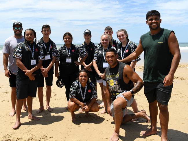 Tyrone Peachey (R) is a proud Wiradjuri man. Photo: NRL