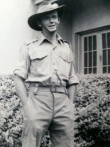 Jim before heading north in 1942.