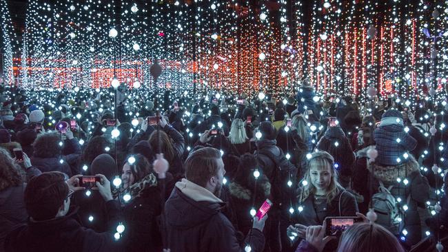 Submergence, an installation by Squidsoup, will be part of the City Lights program at the Illuminate Adelaide 2022 festival. Picture: Rikard Osterlund