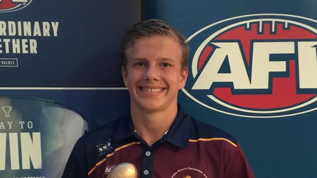 Palm Beach Currumbin's Jed Walter won under-14 player of the year.