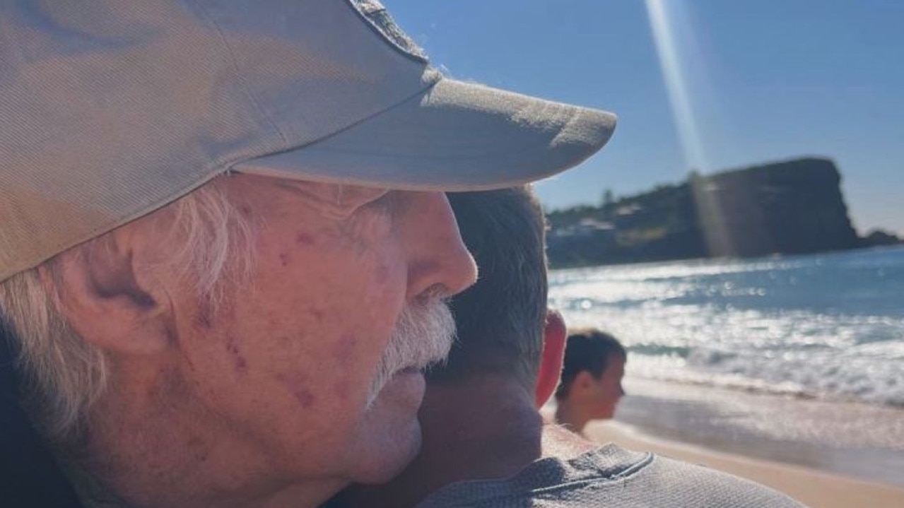 Legendary Australian TV personality George Negus was last pictured when his son Ned posted an update on his health on Father’s Day. Picture: LinkedIn/ Ned Negus