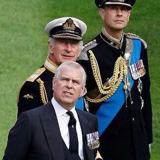 King Charles appears to have okayed Prince Andrew’s big to get his case overturned. Picture: PETER NICHOLLS / POOL / AFP