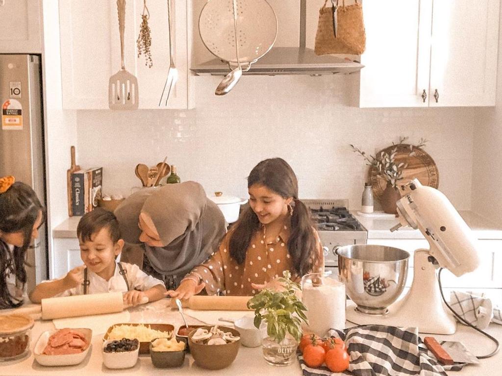 Amira said her number one priority in life was to create a safe, happy home for her children. Picture: Instagram