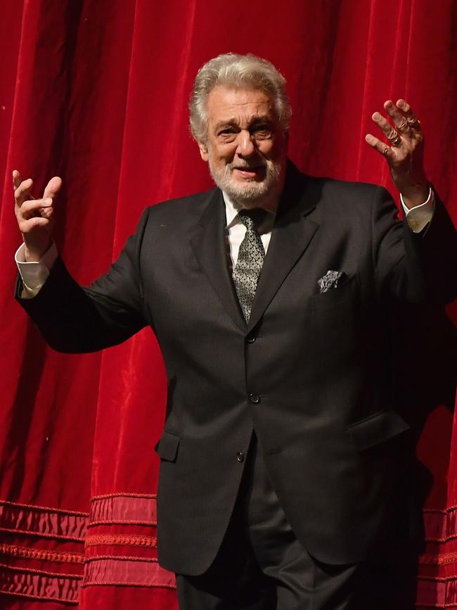 Spanish opera singer Placido Domingo. Picture: AFP