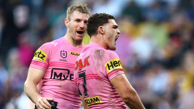 Cleary was on another level on Sunday. (Photo by Chris Hyde/Getty Images)