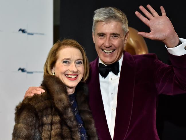 Gai and Robbie Waterhouse attending NSW Racehorse Owners Association's Night of Champions on Thursday.